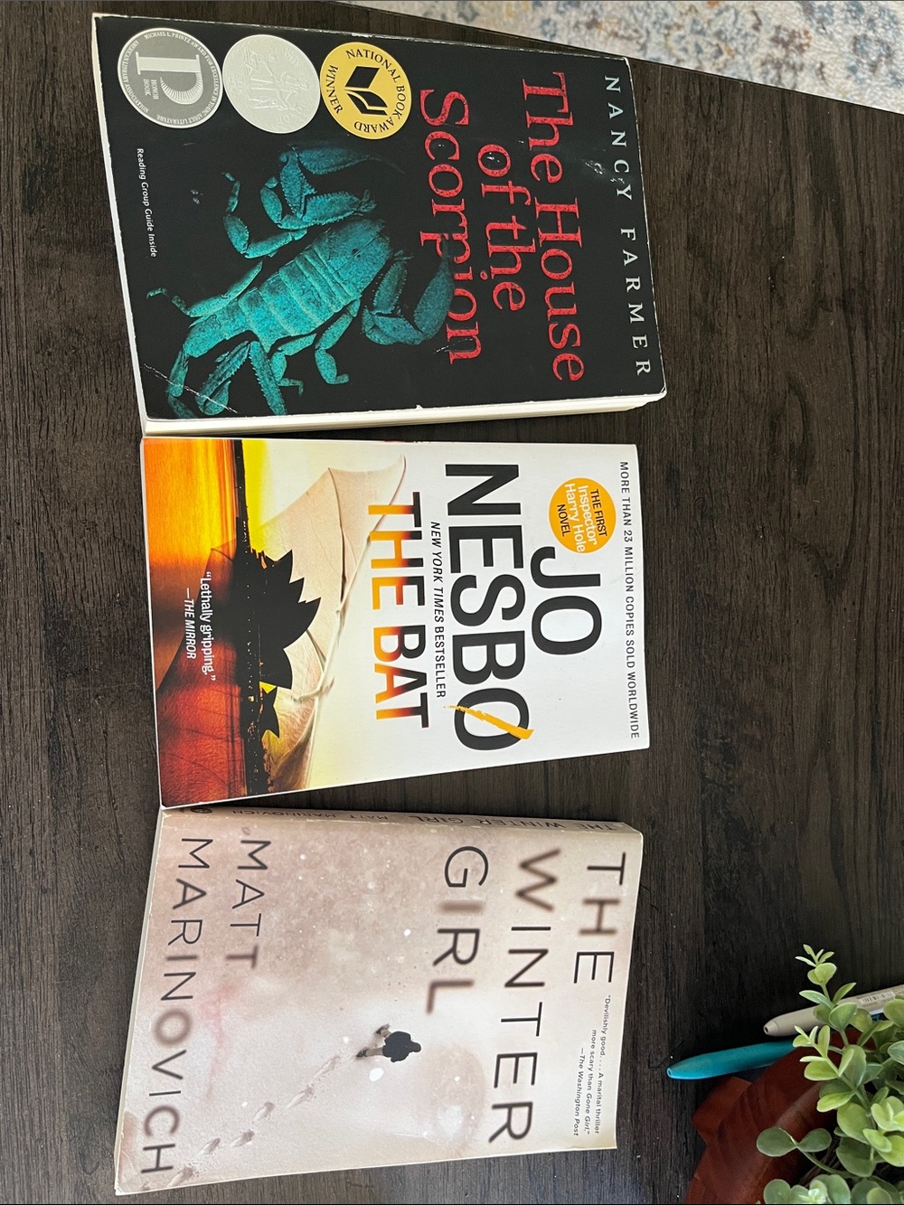 Set of 3 Paperback Thriller & Suspense Novels -